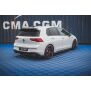 Maxton Design Spoiler CAP für Volkswagen Golf 8 GTI schwarz Hochglanz