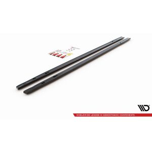 Maxton Design Seitenschweller Ansatz für Volkswagen Golf 8 GTI schwarz Hochglanz