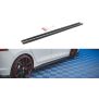 Maxton Design Seitenschweller Ansatz für Volkswagen Golf 8 GTI schwarz Hochglanz
