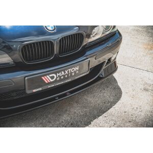 Maxton Design Front Ansatz für Seite + Front Ansatz für  BMW M5 E39 schwarz Hochglanz