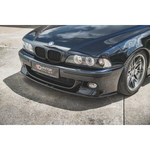 Maxton Design Front Ansatz für Seite + Front Ansatz für  BMW M5 E39 schwarz Hochglanz