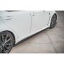 Maxton Design Seitenschweller Ansatz für Lexus IS F Mk2 schwarz Hochglanz