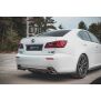 Maxton Design Heckdiffusor Ansatz für Lexus IS F Mk2 schwarz Hochglanz