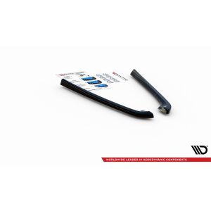 Maxton Design Heck Ansatz Flaps Diffusor für Lexus IS F Mk2 schwarz Hochglanz