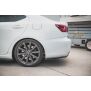 Maxton Design Heck Ansatz Flaps Diffusor für Lexus IS F Mk2 schwarz Hochglanz