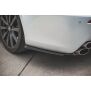 Maxton Design Heck Ansatz Flaps Diffusor für Lexus IS F Mk2 schwarz Hochglanz
