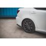 Maxton Design Heck Ansatz Flaps Diffusor für Lexus IS F Mk2 schwarz Hochglanz