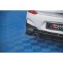 Maxton Design Heck Ansatz Flaps Diffusor V.4 / V4 für Hyundai I30 N Mk3 Hatchback schwarz Hochglanz