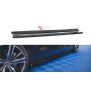 Maxton Design Seitenschweller Ansatz für V.1 / V1 für Volvo S60/V60 R-Design Mk3 schwarz Hochglanz