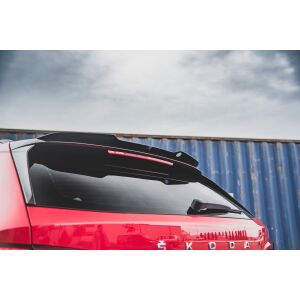 Maxton Design Spoiler CAP für Skoda Kamiq schwarz...