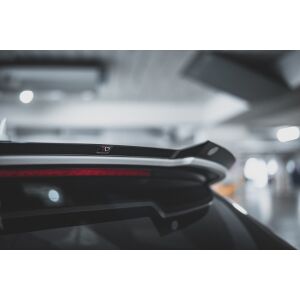 Maxton Design Spoiler CAP V.2 / V2 für Audi RS6 C7 schwarz Hochglanz