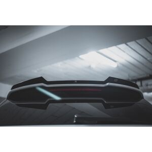 Maxton Design Spoiler CAP V.2 / V2 für Audi RS6 C7 schwarz Hochglanz