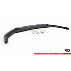Maxton Design Front Ansatz V.4 / V4 für Audi RS6 C7 schwarz Hochglanz