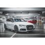 Maxton Design Front Ansatz V.4 / V4 für Audi RS6 C7 schwarz Hochglanz