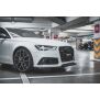 Maxton Design Front Ansatz V.4 / V4 für Audi RS6 C7 schwarz Hochglanz