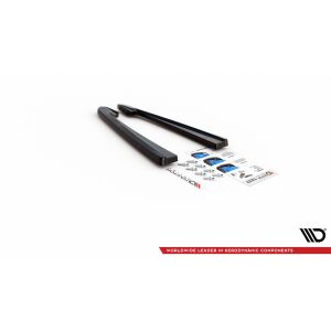 Maxton Design Heck Ansatz Flaps Diffusor V.2 / V2 für Audi RS6 C7 schwarz Hochglanz