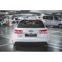 Maxton Design Heck Ansatz Flaps Diffusor V.2 / V2 für Audi RS6 C7 schwarz Hochglanz
