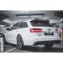 Maxton Design Heck Ansatz Flaps Diffusor V.2 / V2 für Audi RS6 C7 schwarz Hochglanz
