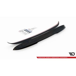 Maxton Design Spoiler CAP für Mercedes-Benz V-Klasse AMG-Line W447 Facelift schwarz Hochglanz