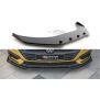 Maxton Design Robuste Racing Front Ansatz für passend +Flaps für Volkswagen Arteon R-Line schwarz Hochglanz