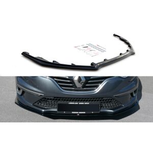 Maxton Design Front Ansatz für Renault Megane Mk.4 GT-Line schwarz Hochglanz