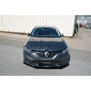 Maxton Design Front Ansatz für Renault Megane Mk.4 GT-Line schwarz Hochglanz