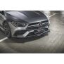 Maxton Design Front Ansatz V.1 / V1 für Mercedes-AMG CLA 35 Aero C118 schwarz Hochglanz