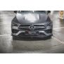 Maxton Design Front Ansatz V.2 / V2 für Mercedes-AMG CLA 35 Aero C118 schwarz Hochglanz