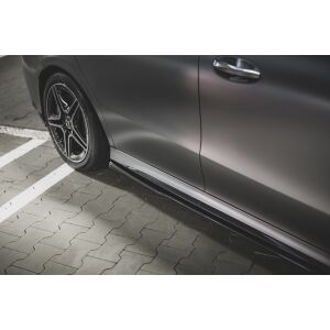 Maxton Design Seitenschweller Ansatz für Mercedes-AMG CLA 35 / 45 C118 schwarz Hochglanz