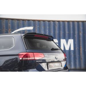 Maxton Design Spoiler CAP für Volkswagen Passat B8 Variant schwarz Hochglanz