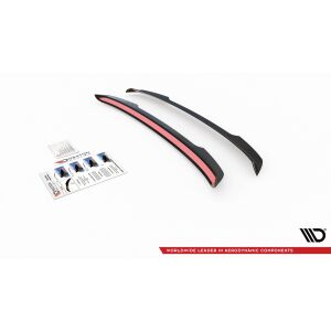 Maxton Design Spoiler CAP für Volkswagen Passat B8 Variant schwarz Hochglanz
