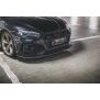 Maxton Design Front Ansatz V.2 / V2 für Audi RS5 F5 Facelift schwarz Hochglanz