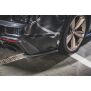 Maxton Design Heck Ansatz Flaps Diffusor für Audi RS5 F5 Facelift schwarz Hochglanz