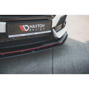 Maxton Design Robuste Racing Front Ansatz V.2 / V2 für passend für Honda Civic X Type-R