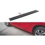 Maxton Design Seitenschweller Ansatz für Citroen DS4 schwarz Hochglanz