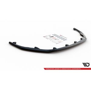 Maxton Design Front Ansatz V.1 / V1 für Peugeot 308 Mk2 Facelift schwarz Hochglanz