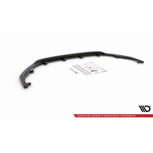 Maxton Design Front Ansatz V.1 / V1 für Peugeot 308 Mk2 Facelift schwarz Hochglanz