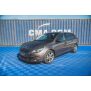 Maxton Design Seitenschweller Ansatz für Peugeot 308 Mk2 Facelift schwarz Hochglanz