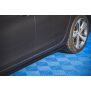 Maxton Design Seitenschweller Ansatz für Peugeot 308 Mk2 Facelift schwarz Hochglanz
