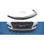 Maxton Design Front Ansatz V.3 / V3 für Audi A6 S-Line / S6 C8  schwarz Hochglanz