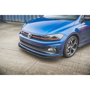 Maxton Design Robuste Racing Front Ansatz für passend für Volkswagen Polo GTI Mk6