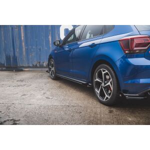 Maxton Design Side Flaps Volkswagen Polo GTI Mk6 schwarz Hochglanz