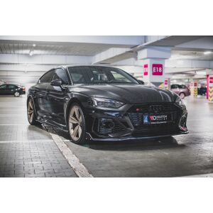 Maxton Design Front Ansatz +Flaps für V.1 / V1 Audi RS5 F5 Facelift