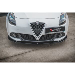 Maxton Design Front Ansatz V.1 / V1 für Alfa Romeo Giulietta Facelift schwarz Hochglanz