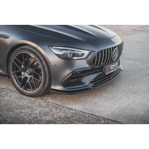 Maxton Design Front Ansatz V.1 / V1 für Mercedes-AMG GT 53 4-Door Coupe schwarz Hochglanz