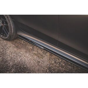 Maxton Design Seitenschweller Ansatz für Mercedes-AMG GT 53 4-Door Coupe schwarz Hochglanz