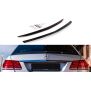 Maxton Design Spoiler CAP für Mercedes-Benz E63 AMG / AMG-Line Limousine W212 Facelift schwarz Hochglanz