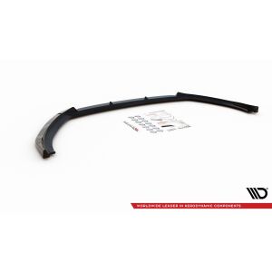 Maxton Design Front Ansatz V.1 / V1 für Peugeot 2008 Mk2 schwarz Hochglanz