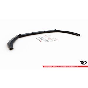 Maxton Design Front Ansatz V.2 / V2 für Peugeot 2008 Mk2 schwarz Hochglanz