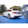 Maxton Design Heckdiffusor Ansatz für + Endschalldampfer Sportauspuff Attrappe Audi A6 C8 S-Line